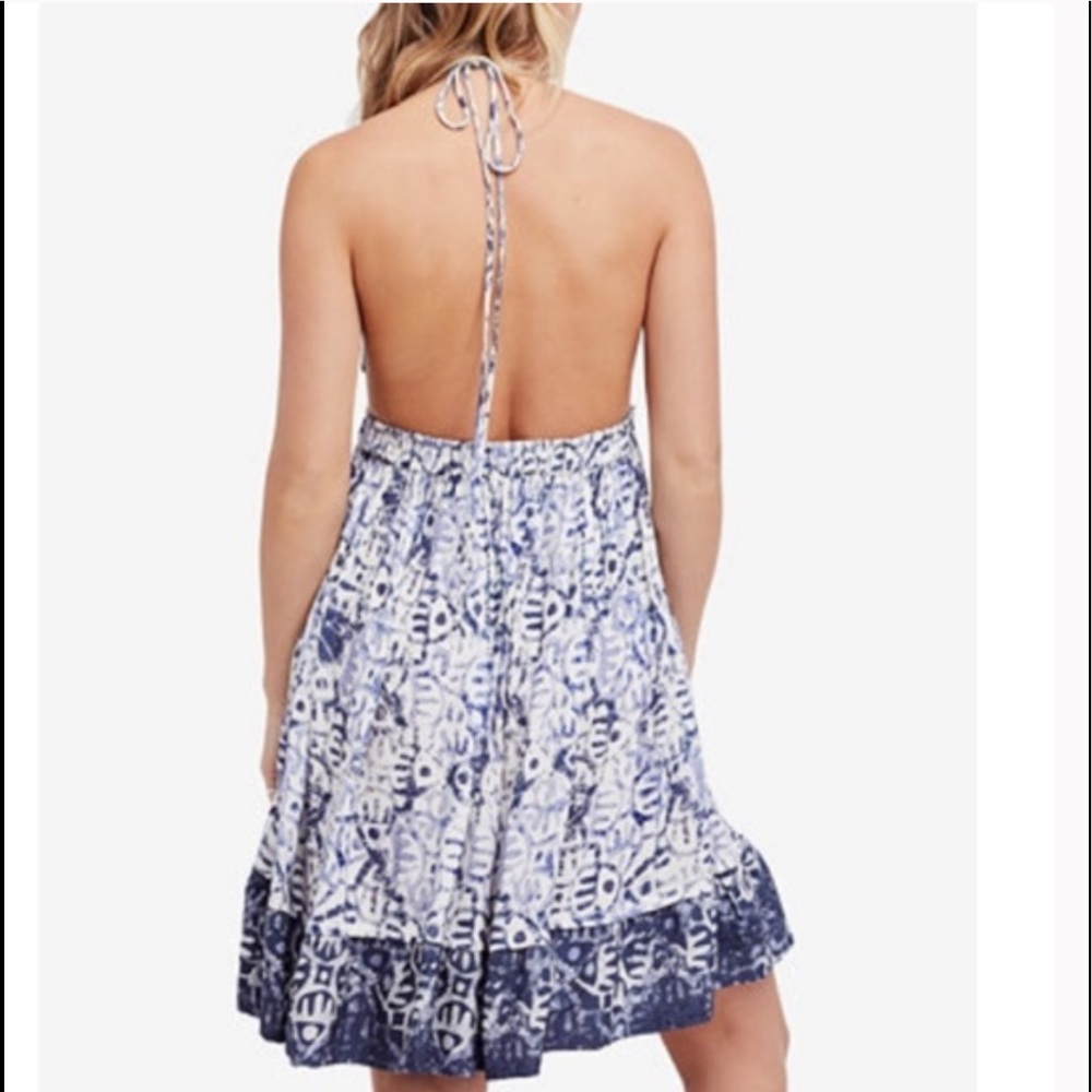 Free People Beach Day Halter Dress - Picture 2 of 2
